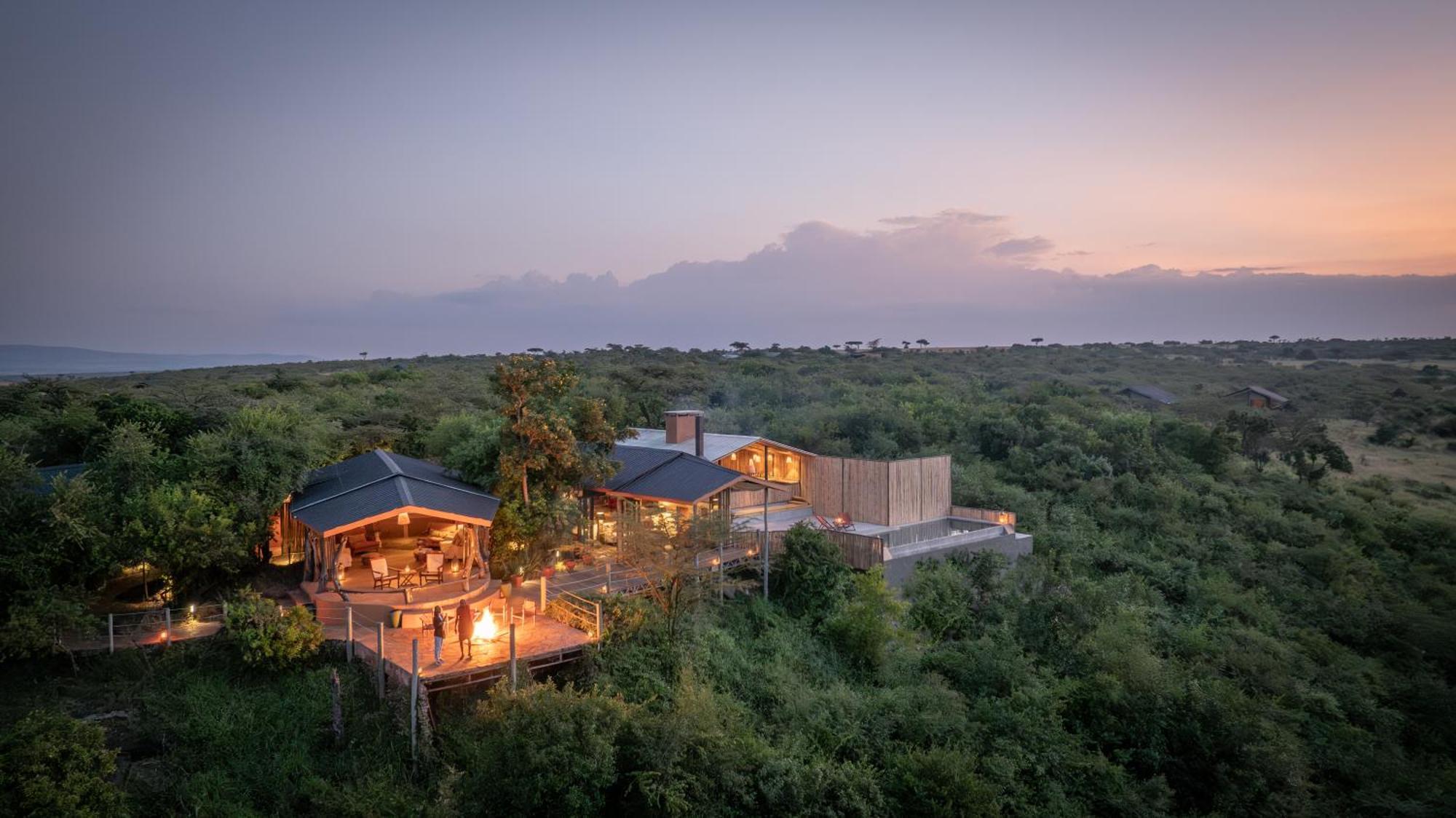 Hotel Saruni Eagle View Naboisho Exterior foto