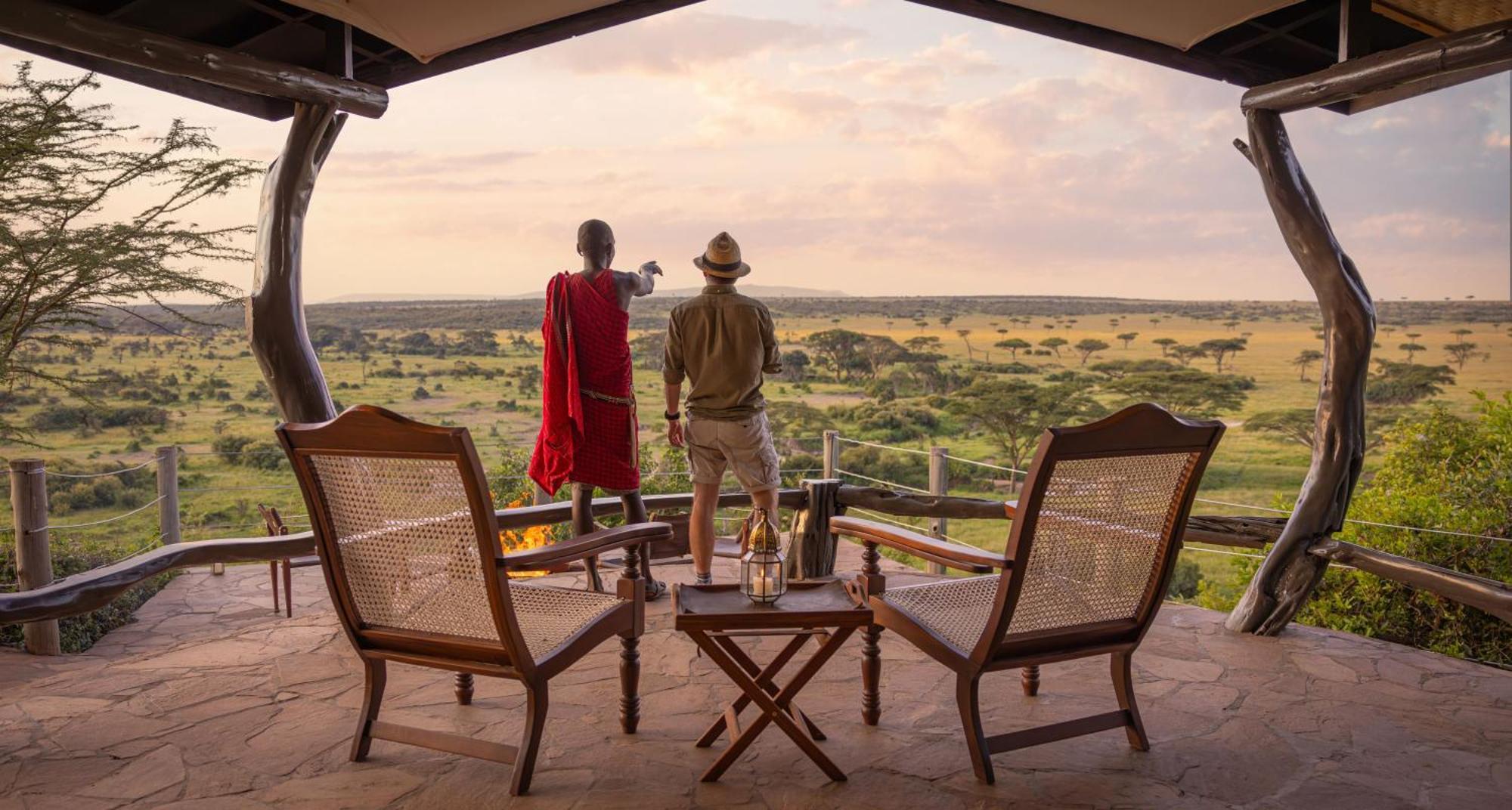 Hotel Saruni Eagle View Naboisho Exterior foto